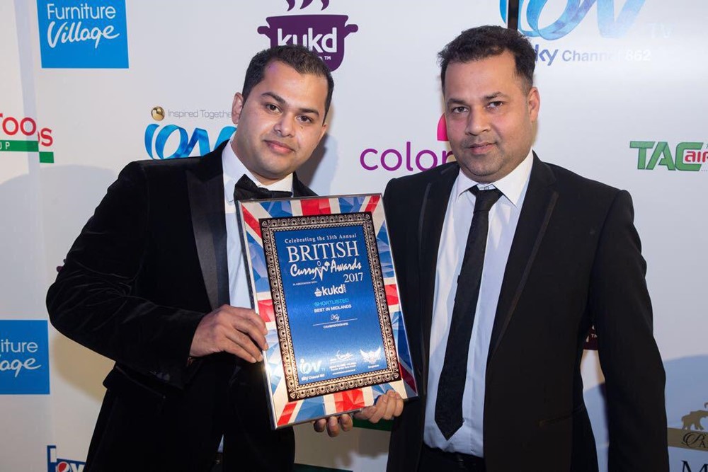 Kaz’s Indian & Bangladeshi Restaurant  - Award
