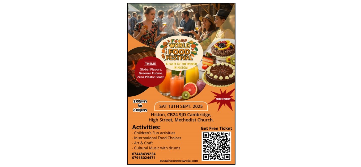 World Food Festival – A Taste of the World in Histon!