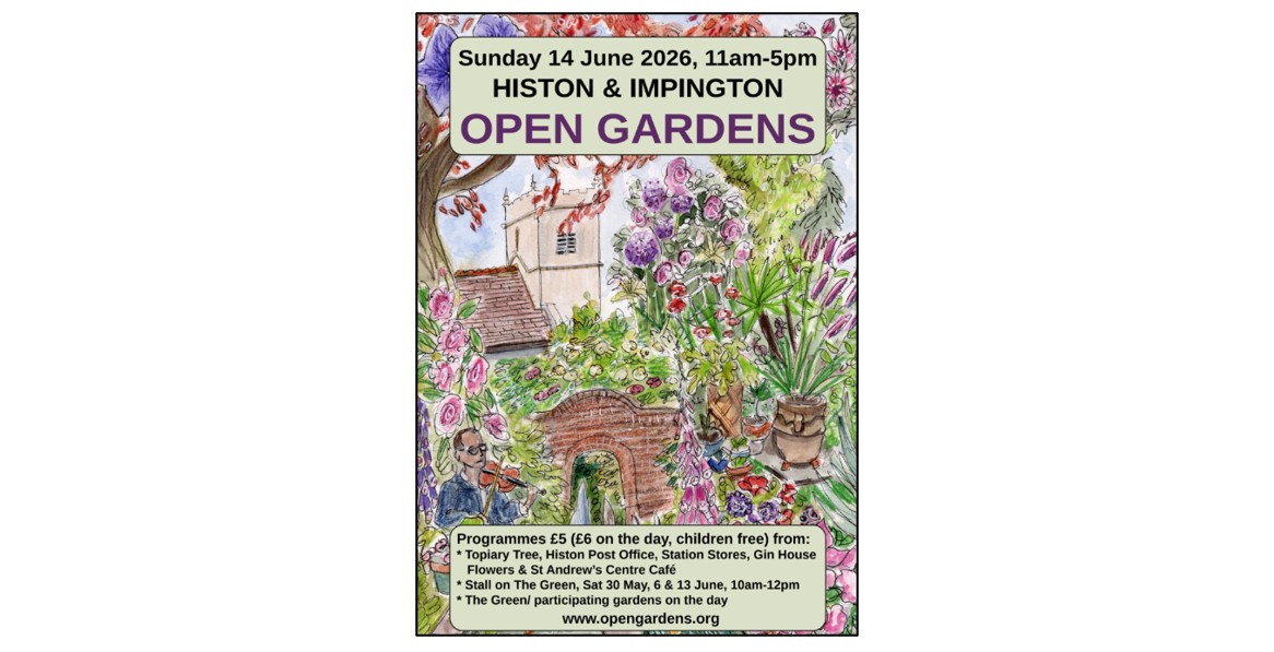 Histon & Impington Open Gardens