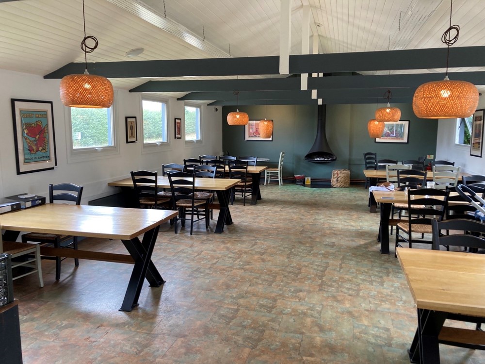 Providence Brix + Mortar, dining area