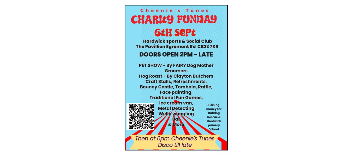 Cheenie’s Tunes Charity Funday