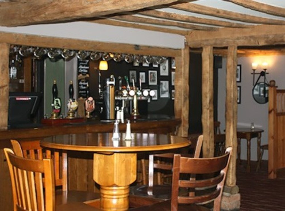 George Inn Babraham, dining area