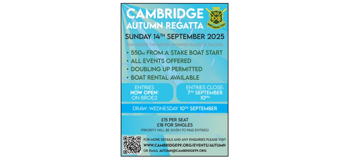 Cambridge Autumn Regatta