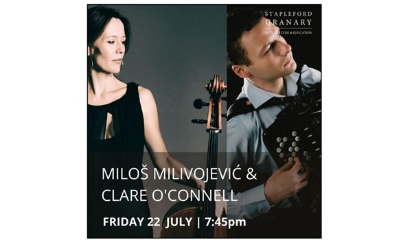 Miloš Milivojević and Clare O’Connell – Folk Concert at Stapleford Granary