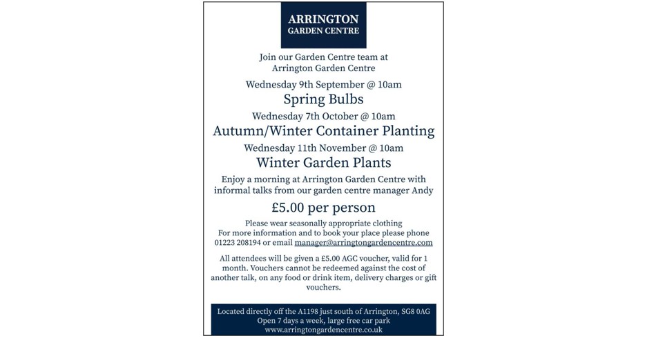 Autumn Talks