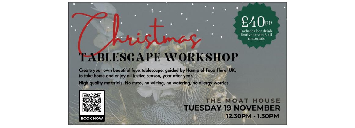 Christmas Workshops - Festive Tablescape