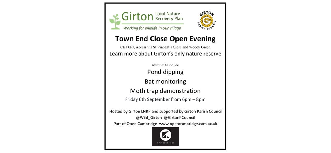 Town End Close Nature Reserve Open Day
