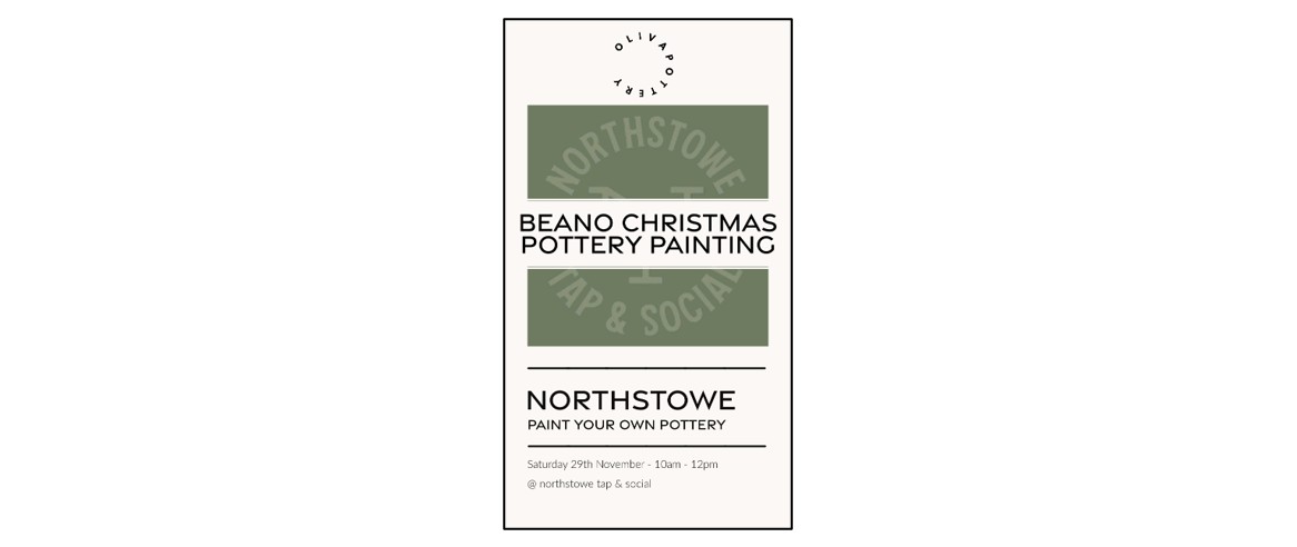 Beano Christmas Pottery Painting - Northstowe